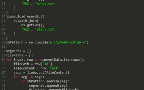 分词技术python _分词