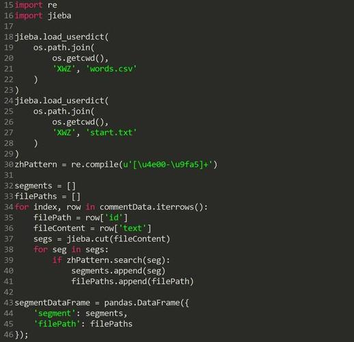 分词技术python _分词