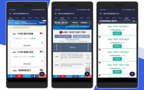 发短信接码平台_部署睿码平台