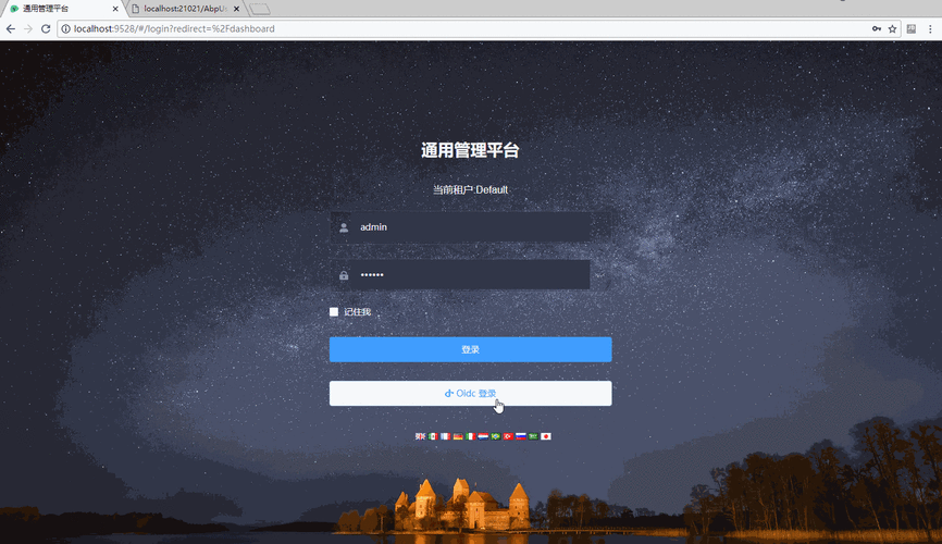 动态网站管理系统_登录系统网站