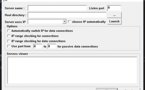 ftp服务器vc源码_FTP