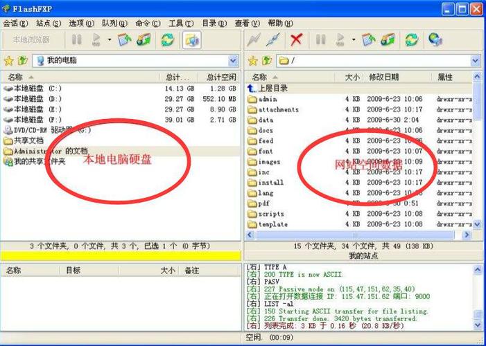 flashfxp怎么上传网站_上传静态网站文件