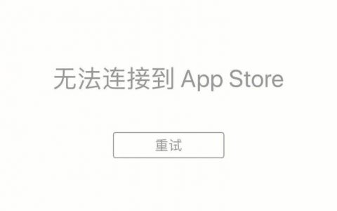 苹果iPad无法连接App Store，常见服务器错误原因解析