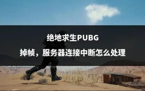 为何绝地求生服务器频繁遭遇故障？