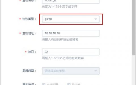 deepin怎么连接ftp服务器_FTP/SFTP连接