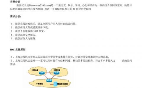 服务器托管详细方案_详细步骤