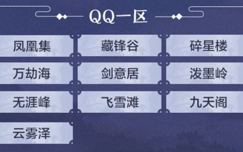 手游世界中的神秘领地，你知道各大热门游戏服务器的命名吗？