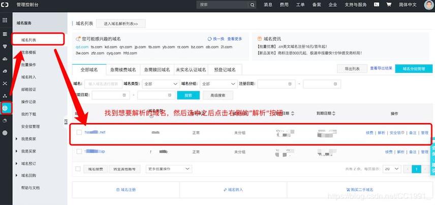 大云数据域名解析服务器_内网域名解析
