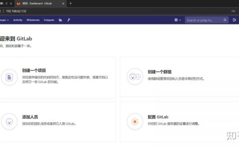 服务器部署git网站_Gitlab 14.2.1 部署