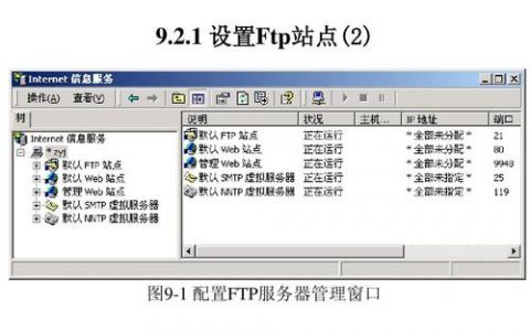 如何在打印机服务器上配置FTP服务？