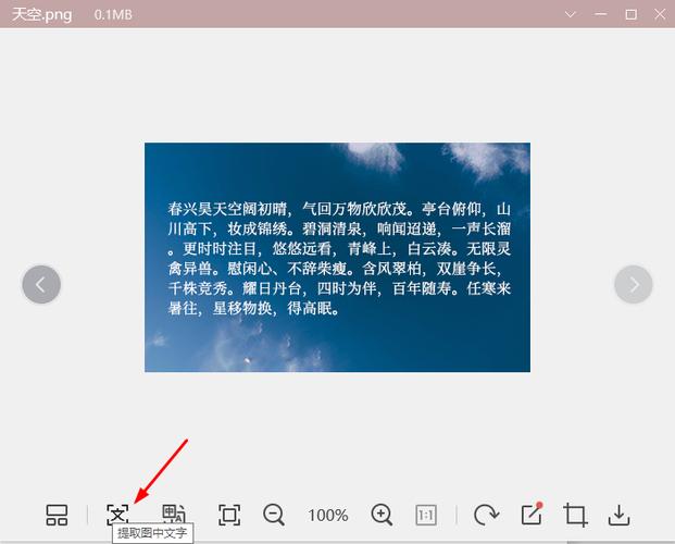 f图片转换成文字 _提取图片中的文字暗水印
