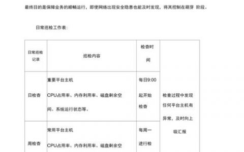 如何确保服务器维护计划的高效执行？