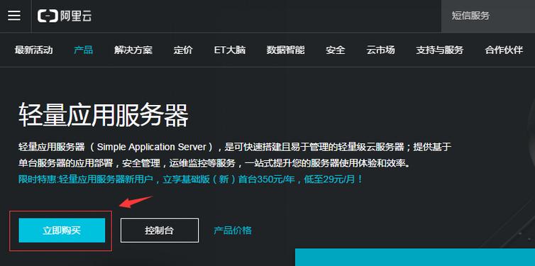 阿里轻量应用服务器是什么