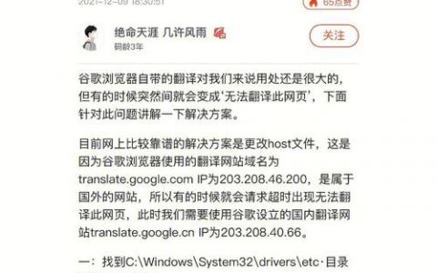 大陆禁止谷歌翻译服务器的背后原因是什么？
