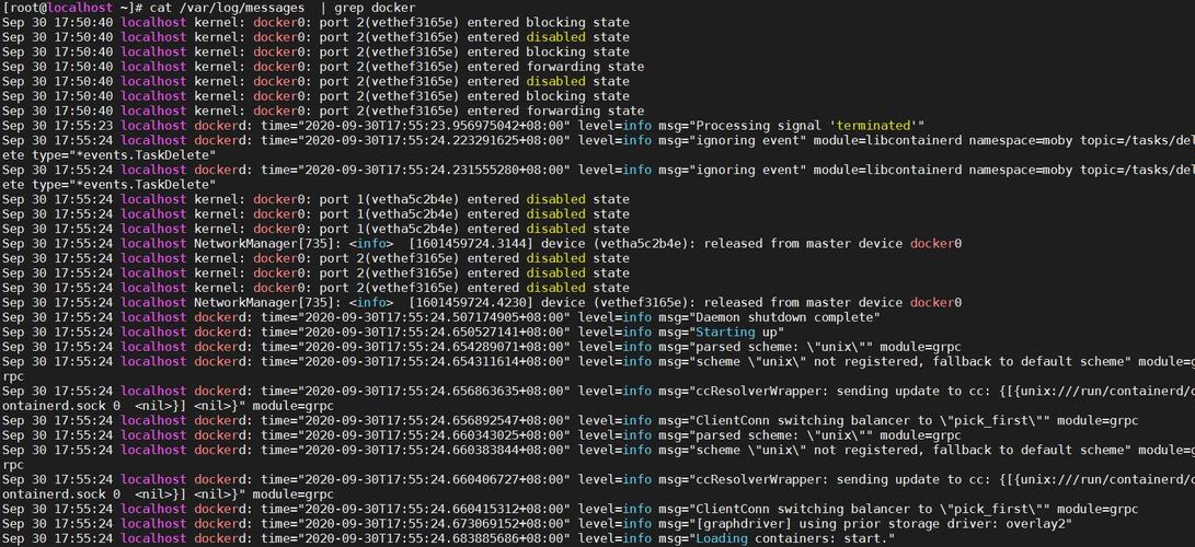 docker查看日志_查看日志