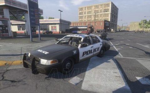 在哪些服务器上可以找到H1Z1游戏中的警车？