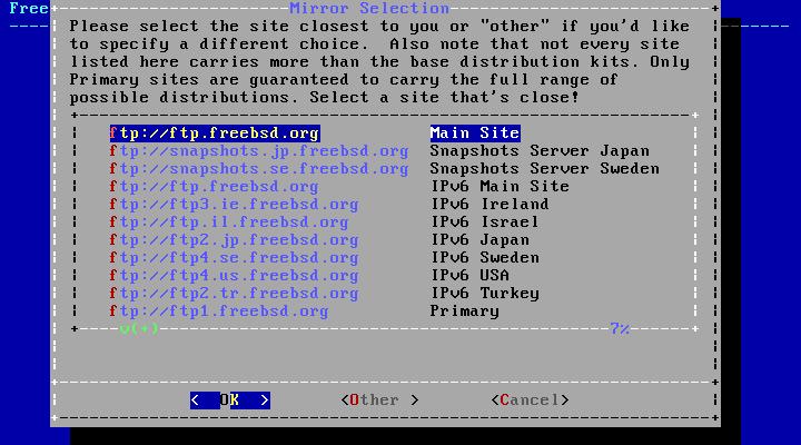 FreeBSD 镜像版本_镜像版本