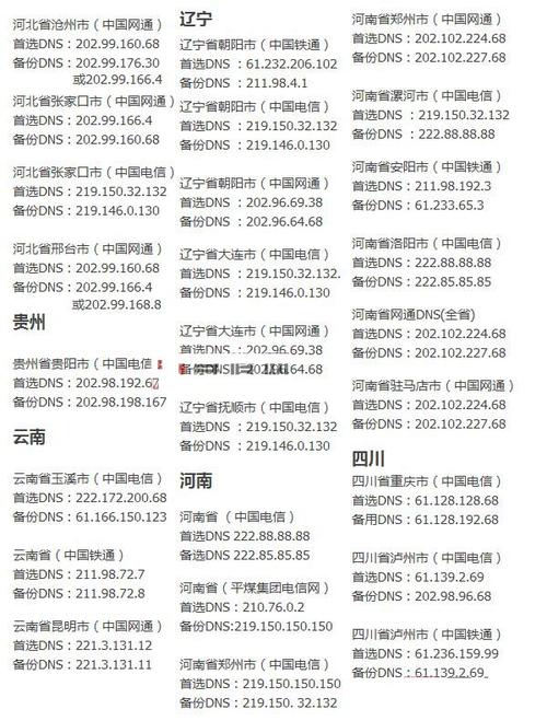 本地域名服务器的ip是什么