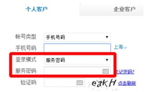 如何获取手机号码的服务器密码？