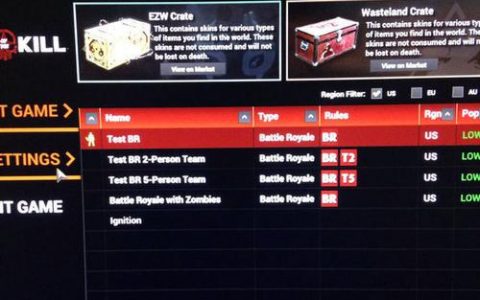 H1Z1究竟运行在哪种服务器上？