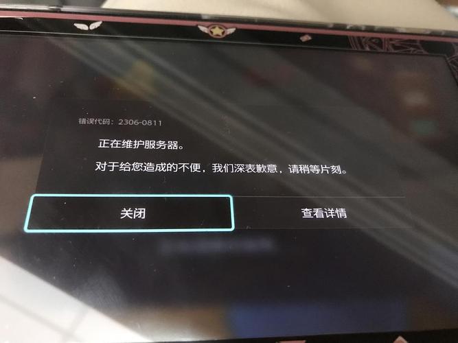ps4服务器维修中什么意思