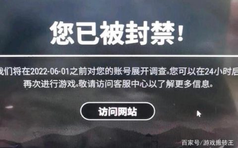 游戏被封禁的背后，服务器永久禁止的真相是什么？