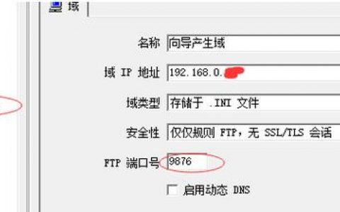 如何正确配置FTP访问服务器？