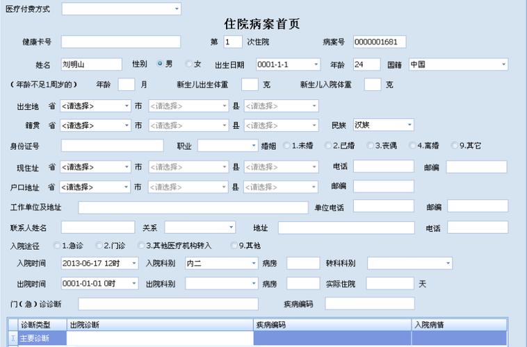 电子病历系统_医疗健康