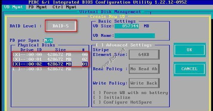 服务器如何配置raid5_安装环境