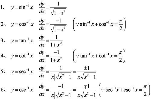 反三角函数求导 _科学计算器