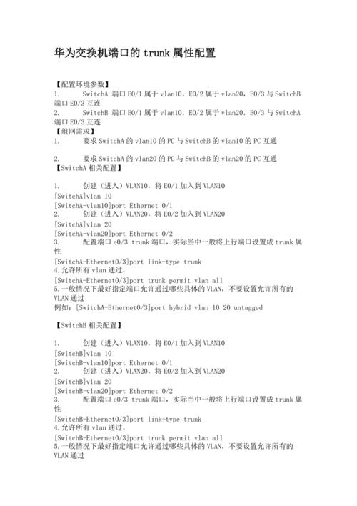 端口配置属性_端口配置