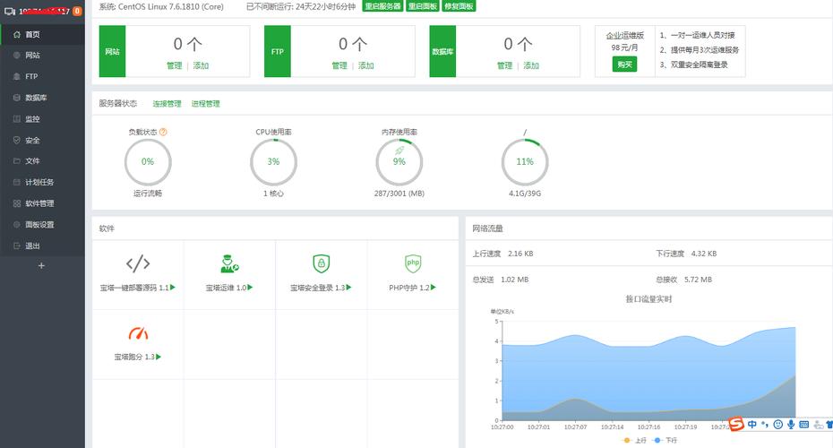 服务器 管理 面板_使用宝塔面板管理服务器