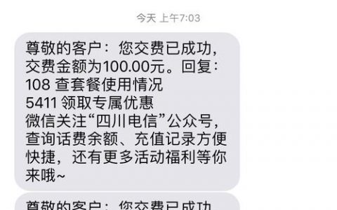 短信充值平台，我需要预充值多少才能享受消息和短信服务？