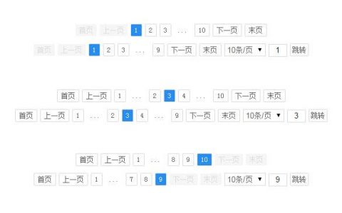 如何在HTML中创建并自定义分页条？