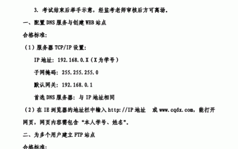 如何有效管理服务器配置上机考试中的试题？