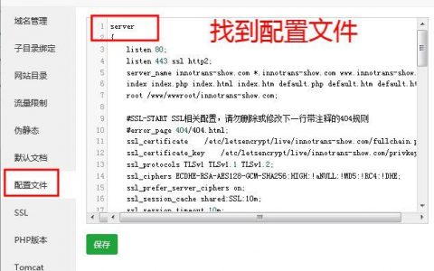 如何正确配置服务器以支持伪静态文件并上传静态网站文件？