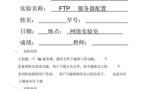 服务器配置实验中遇到了哪些关键挑战？