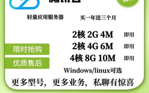 轻量服务器中的1核具体指什么？