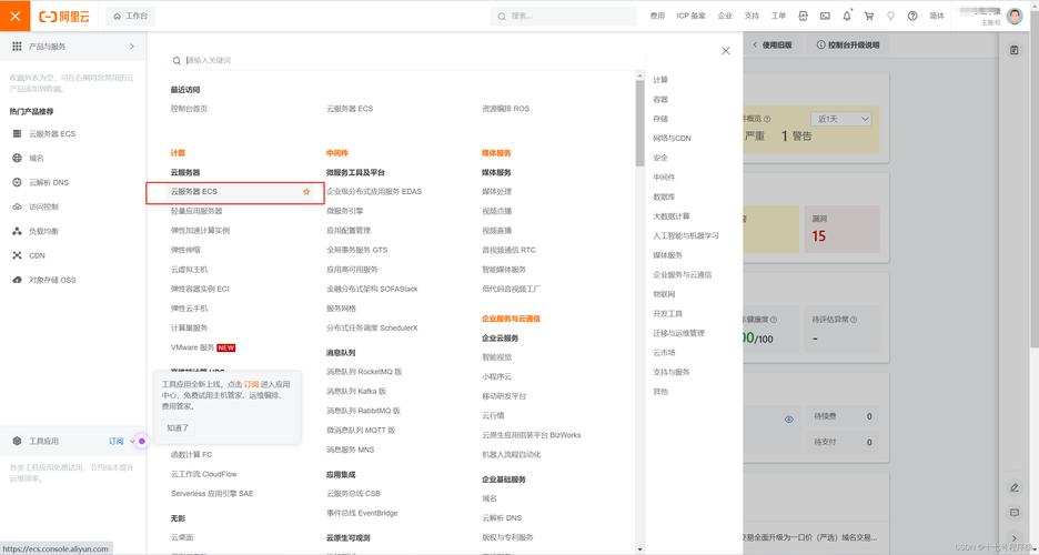 ecs初始配置_配置初始化