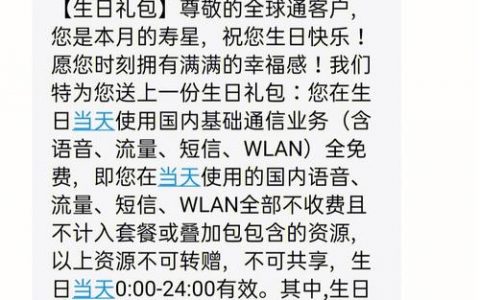 如何利用短信服务为生日庆祝增添乐趣?