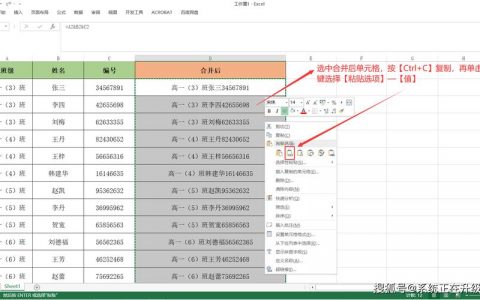 如何在Excel中合并单元格并从新建模板开始？