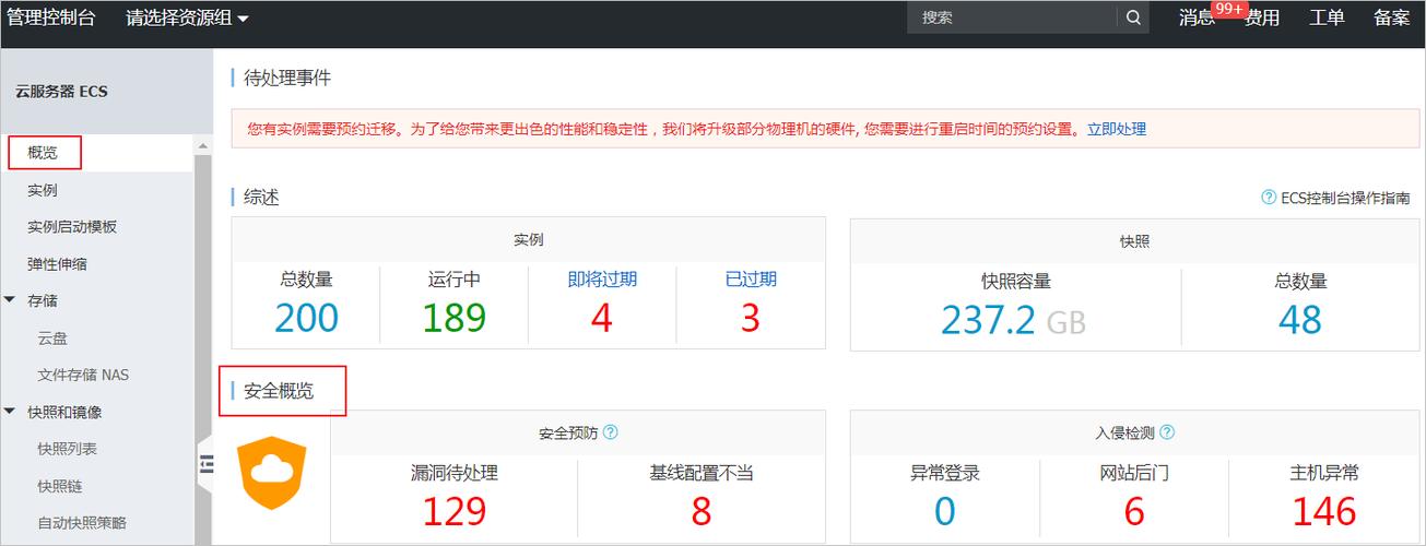 ecs安全_ECS安全态势速查