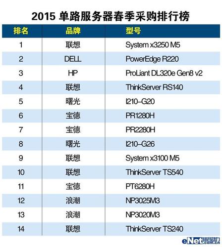 服务器品牌排行榜_定制双品牌