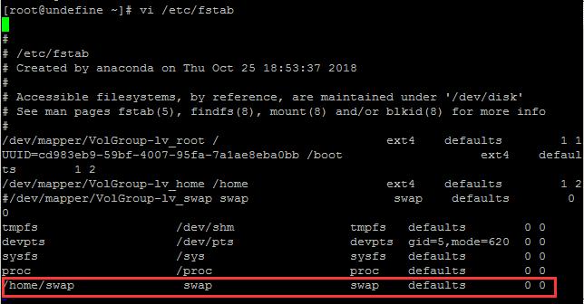 服务器使用swap分区_SWAP分区设置