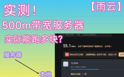 为什么服务器的入网和出网带宽会出现负值？