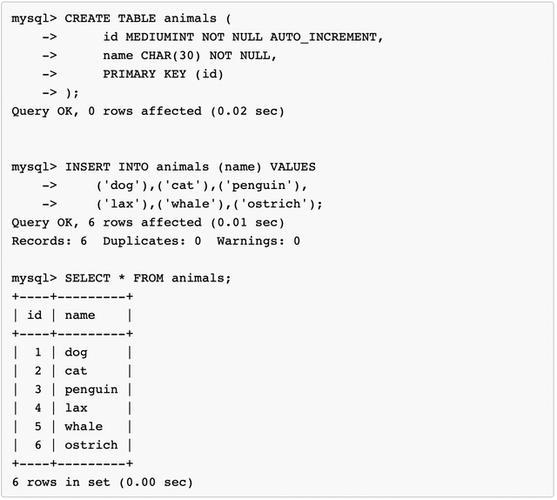 mysql 序列_序列