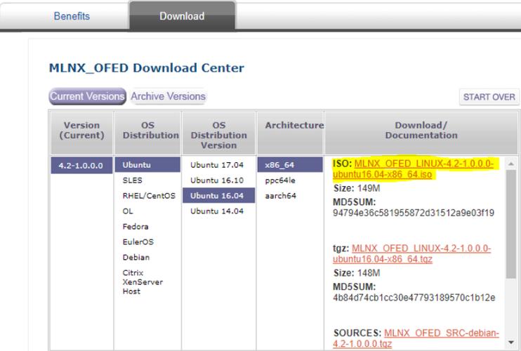 mellanox ib_安装Linux特殊驱动