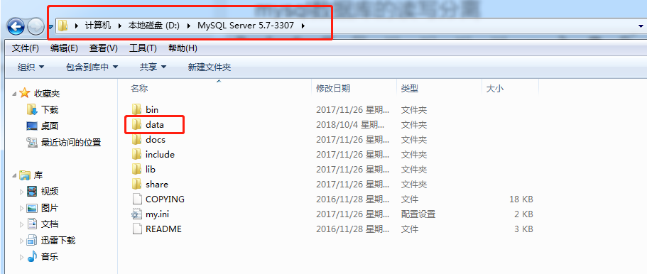 mysql数据文件夹_文件夹