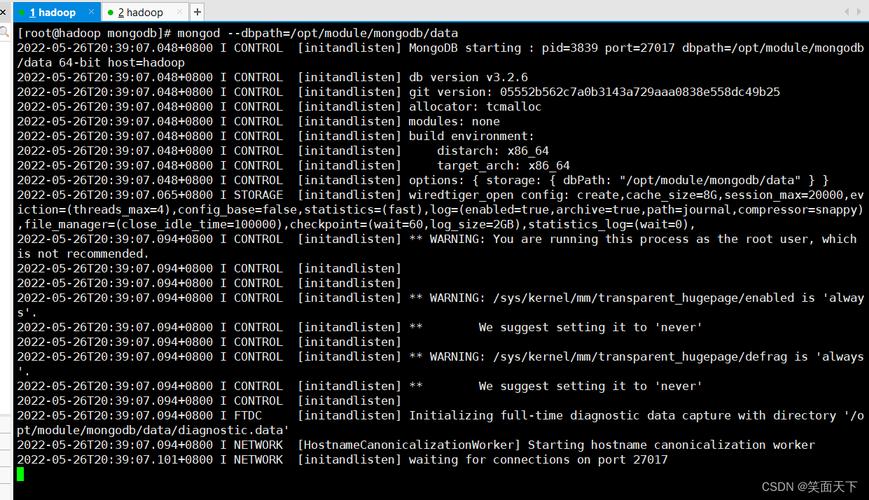 mongodb启动_MongoDB安装