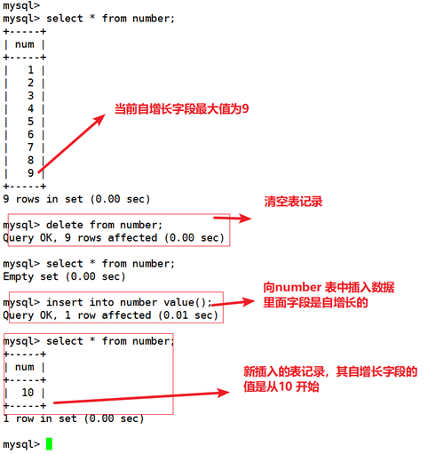 mysql自动递增_如何创建自动递增列?